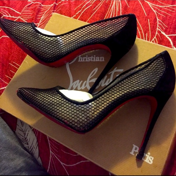 Christian Louboutin Black Heels - Picture 1 of 4